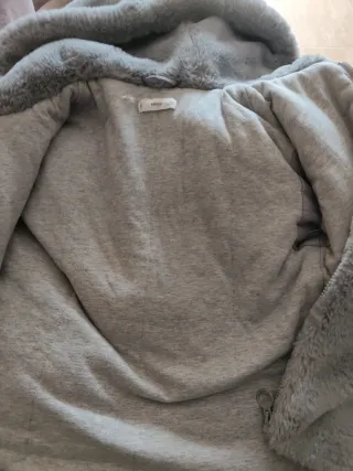 Chaqueta MNG gris talla 8