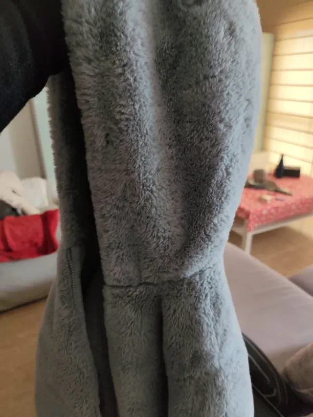 Jaqueta MNG cinza tamanho 8