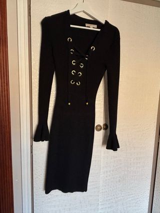 Vestido Michael Kors punto acanalado