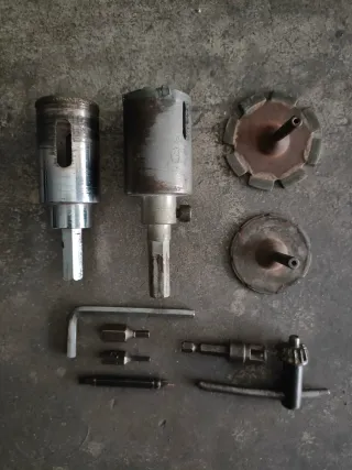 lote accesorios taladro