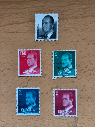 Lote Sellos Juan Carlos I España
