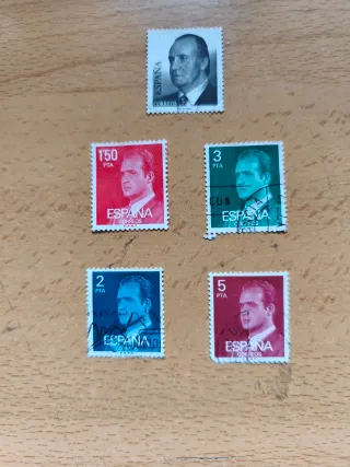 Lote Sellos Juan Carlos I España
