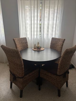 Juego de 4 sillas de comedor
