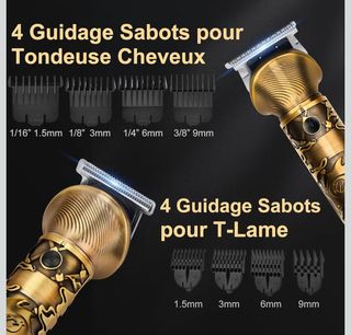 Maquina de Afeitar Recortadora de Barba Cortapelos