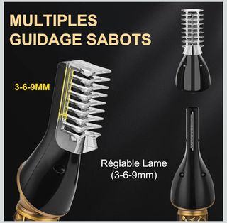 Maquina de Afeitar Recortadora de Barba Cortapelos