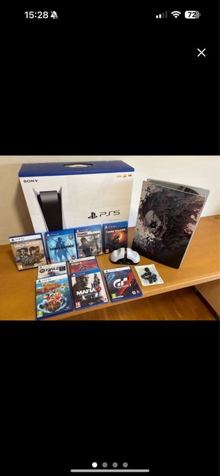 PS5 con diseño de Joker, solo consola sin juegos