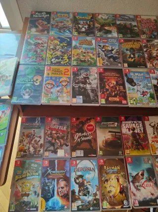LOTE 41 JUEGOS SWITCH