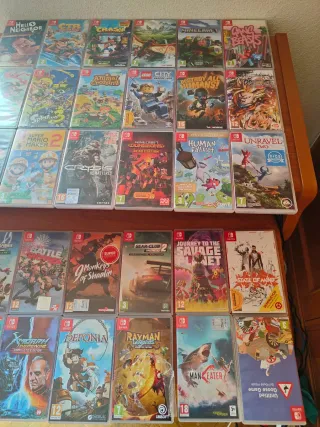 LOTE 41 JUEGOS SWITCH