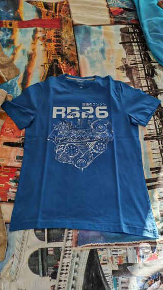 T-Shirt Petrolheart RB26 Azul