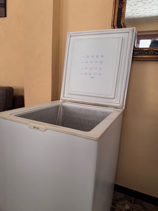 Congelador horizontal blanco