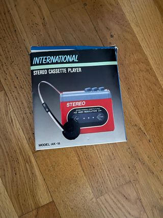 Reproductor Cassette Estéreo International AK-18