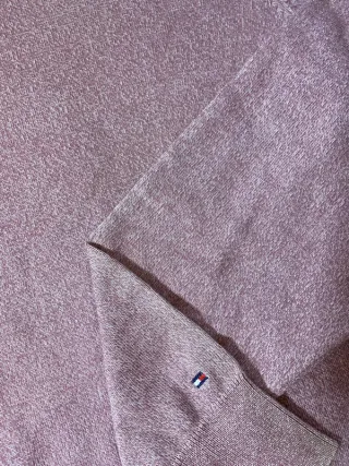 Jersey Tommy Hilfiger Italian Yarn Rosa