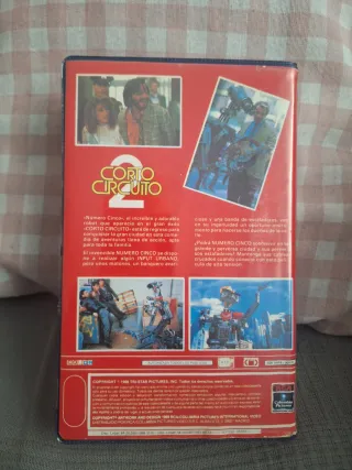 Cortocircuito 2 VHS