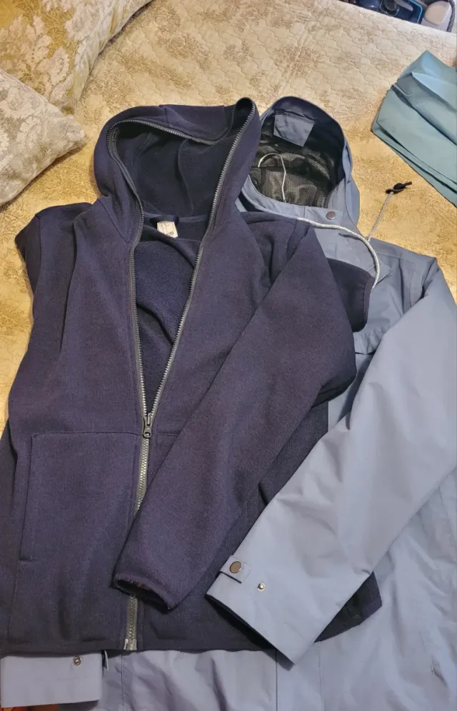 Chaqueta 3 en 1 Decathlon Azul