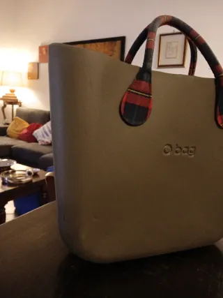 Borsa O bag grigia usata pochissimo
