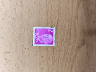 Sello España 2 Ptas Franco sin matasellar