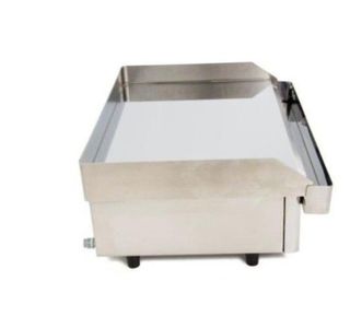Plancha A Gas 60 En Acero 15 Mm Con Baño Cromo