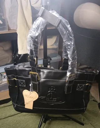 Bolso Vivienne Westwood Negro Retro