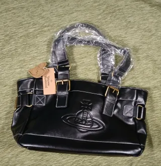 Bolso Vivienne Westwood Negro Retro