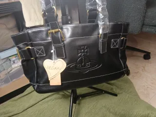 Bolso Vivienne Westwood Negro Retro