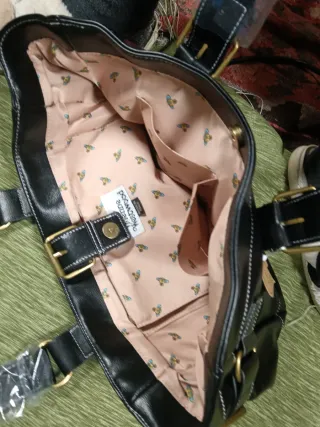 Bolso Vivienne Westwood Negro Retro