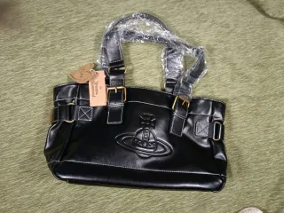 Bolso Vivienne Westwood Negro Retro