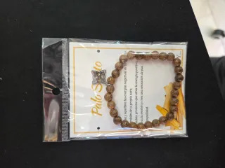 Pulsera Palo Santo Hamsa Ojo Azul