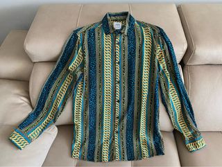 Camisa Zara estampación cadenas