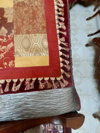 Centrotavola/Runner foderato misura 92×92 cm.