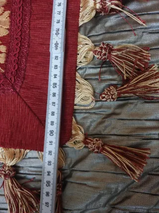 Centrotavola/Runner foderato misura 92×92 cm.