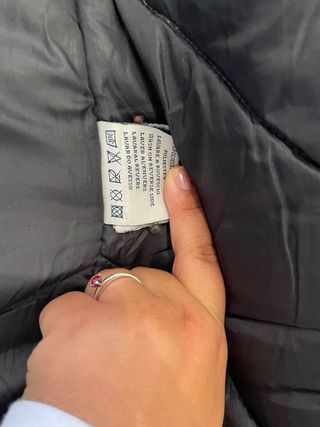 Giubbotto invernale nero TIPO Woolrich