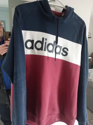 Sudadera Adidas con capucha Talla XL