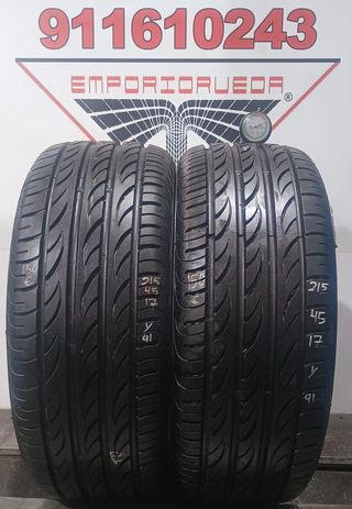 215 45 17 Y PIRELLI RUEDA AL 90%  VIDA UTIL