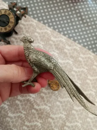 Lote figuras metal antiguas