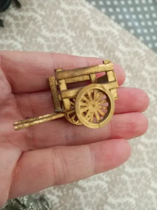 Lote figuras metal antiguas