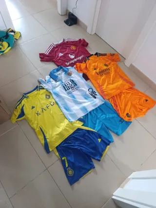 Conjunto Camisetas Fútbol Tallas 10/12