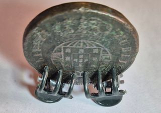 Portogallo, 40 reis 1821 in bronzo detto "Pataco".