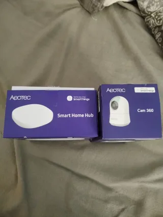Aeotec Cam 360 Cámara  Aeotec Smart Home Hub