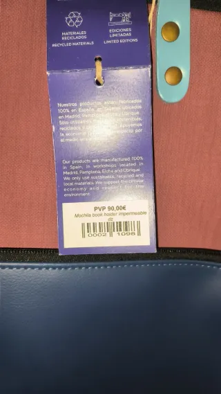 Mochila Daniel Chong mod. Book holder impermeable