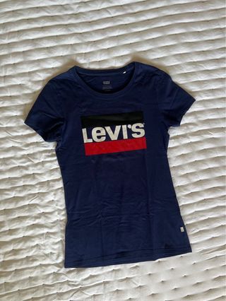 Camiseta Levi's Azul Logo