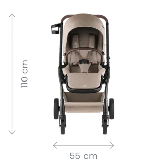 Silla de paseo Britax Romer RIO duo capazo TEAK