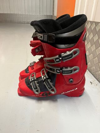Botas de esquí Nordica rojas