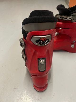 Botas de esquí Nordica rojas