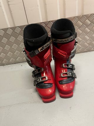 Botas de esquí Nordica rojas