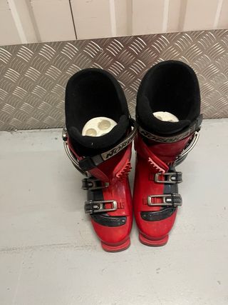 Botas de esquí Nordica rojas