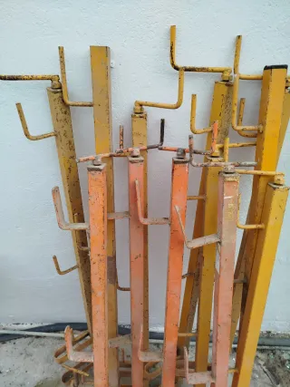 Barandilla de andamio regulables metálicos