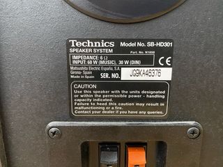 Altavoces Technics SB-HD301