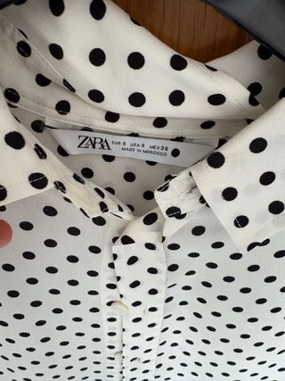 Conjunto Zara lunares nuevo