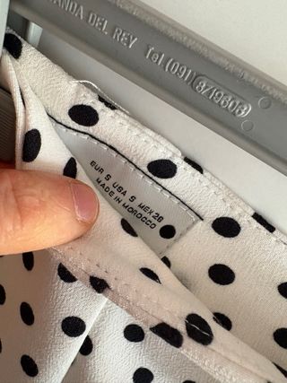 Conjunto Zara lunares nuevo