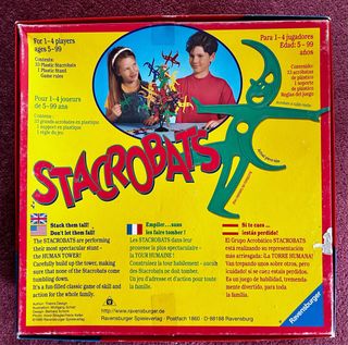 Juegos de Mesa Junior-Monopoly,Trivial,Stacrobats